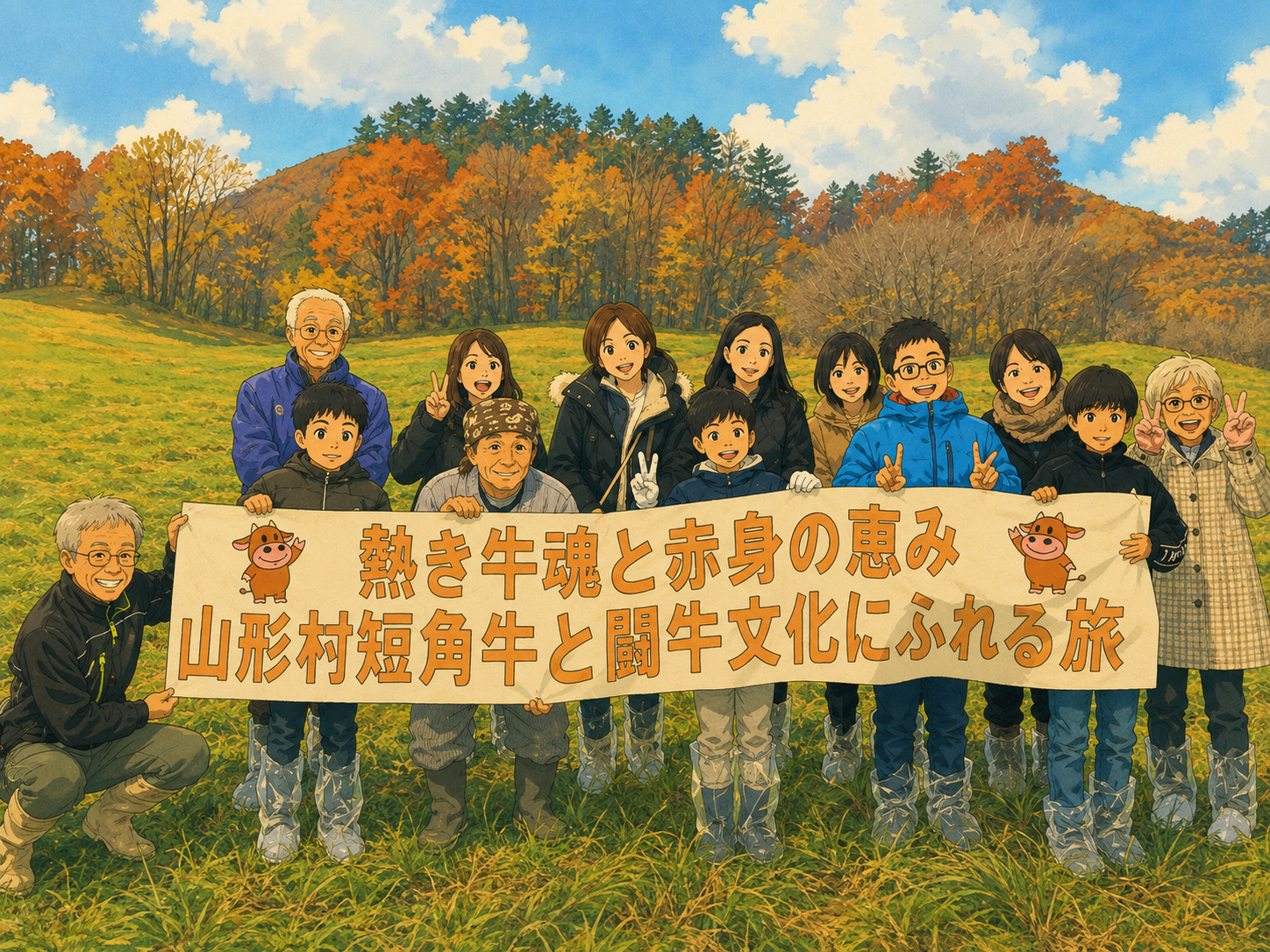 山形村短角牛と闘牛文化に携わる人々